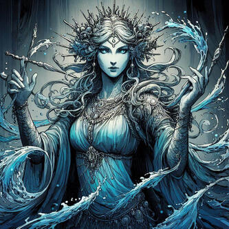 Gethea, goddess of Seas