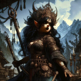 Ruelia, goddess of Mountains