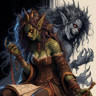 Ullvimoa, goddess of Madness